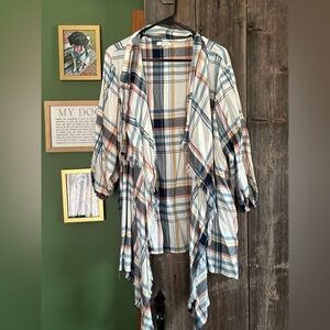 Maurices Multicolor Striped Cardigan